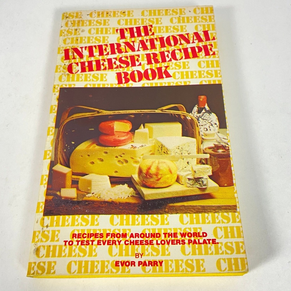 Vintage 1981 The International Cheese Recipe Book Evor Parry Ventura Books